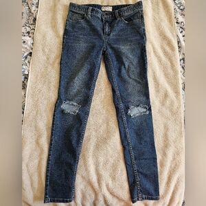 Free People distressed skinny jeans women's size 27